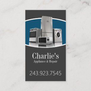 Appliances Repair Services Business Card