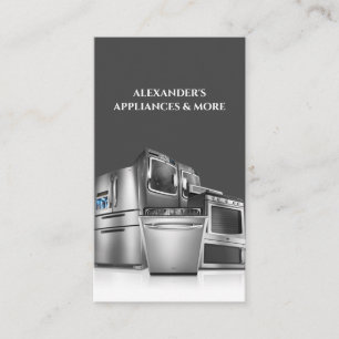 Appliances Sales Installation Repair Business Card