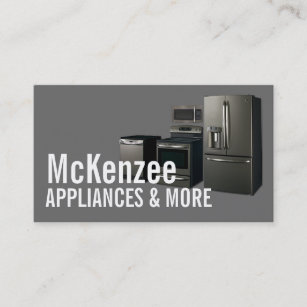 Appliances Sales Installation Repair Business Card