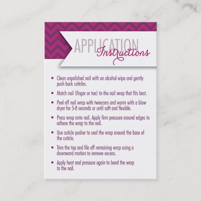 Application Instructions/7 Day Challenge Cards (Front)