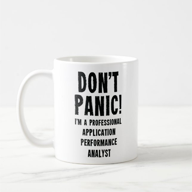 Application Performance Analyst Coffee Mug (Left)