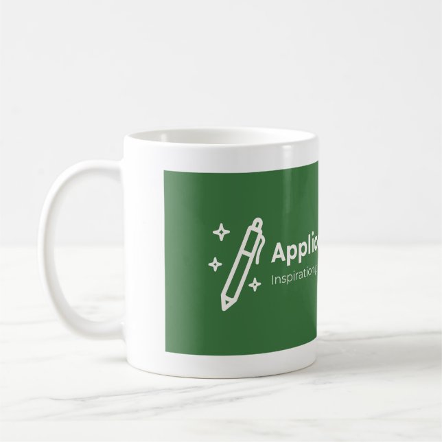 Application to Life Logo Coffee Mug (Left)