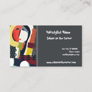 Appointment Beauty Salon Figurative Artistic Card