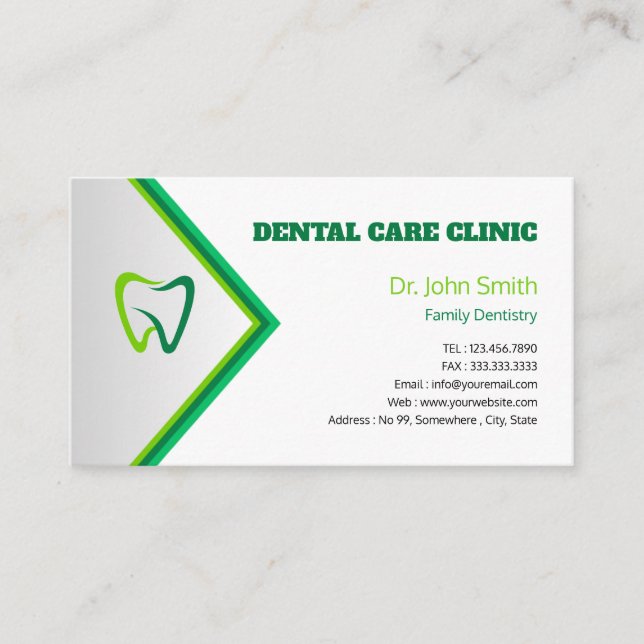 appointment business card (Front)