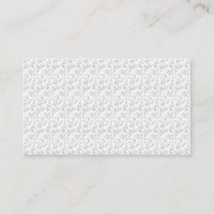 Appointment Cards   Elegant Floral Pattern Design