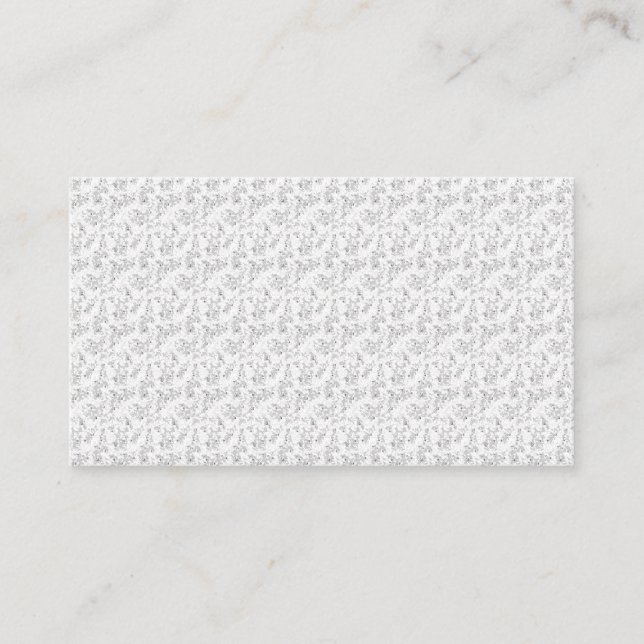Appointment Cards | Elegant Floral Pattern Design (Front)