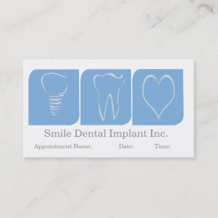 Appointment Dentist  Oral Care Implant Blue White