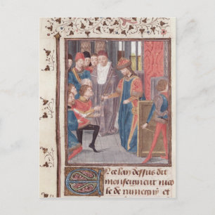 Appointment of Two Knights Postcard