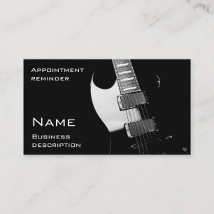 Appointment reminder business card