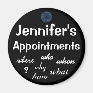 Appointment Reminder - Customisable Magnet