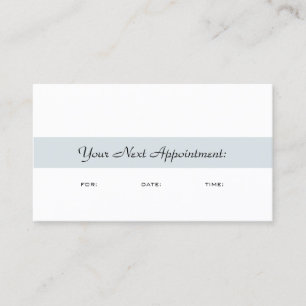 Appointment Reminder Elegant Handwritten Template