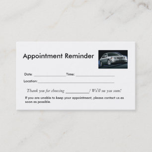 Appointment Reminders