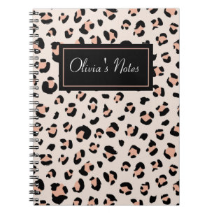 APPOINTMENTS PLANNER LEOPARD PRINT NOTEBOOK