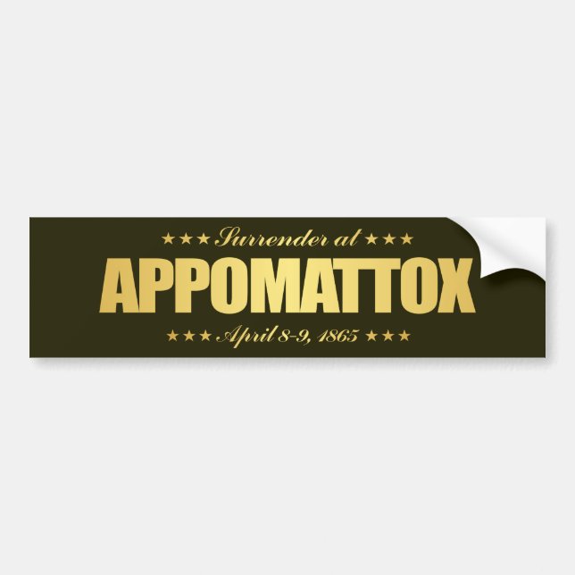 Appomattox (FH2) Bumper Sticker (Front)
