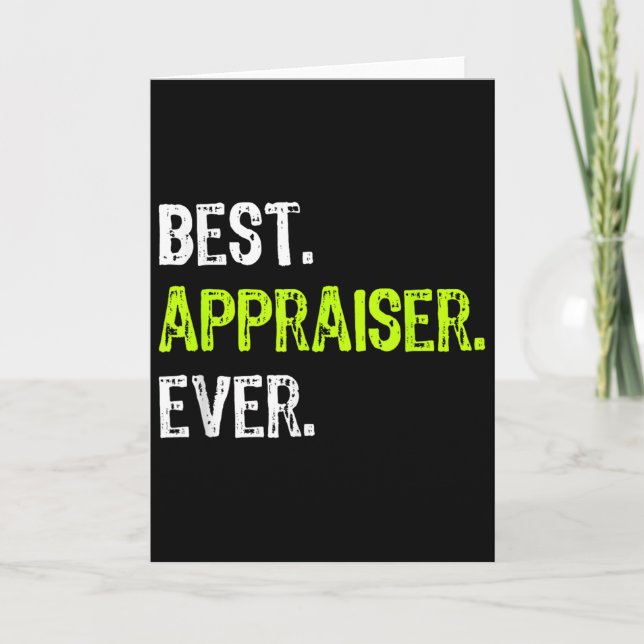 Appraiser Ever  Card (Front)