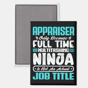 Appraiser Funny Job Occupation Profession Career Magnet