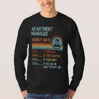 Appraiser Hourly Rate  Retro Job Title T-Shirt