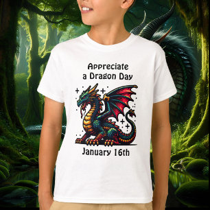 Appreciate a Dragon Day Funny Holiday Shirt
