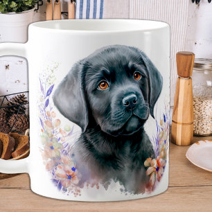 Appreciate the Little Things - Black Labrador Coffee Mug