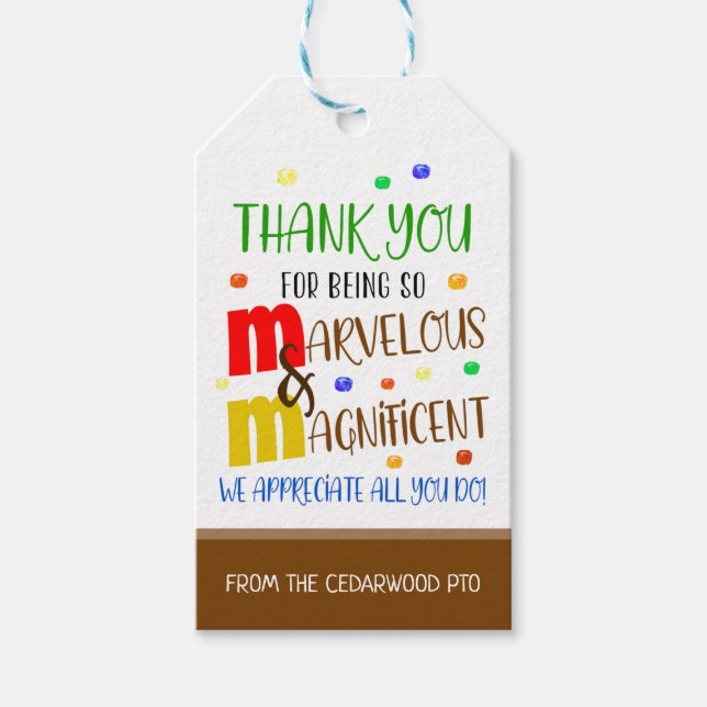 Appreciation Gift Tag (Front)