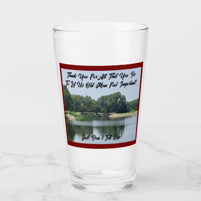 Appreciation Glass (Front)