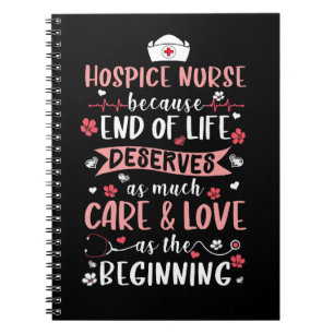 Appreciation Hospice Nurse Medical Registered Nurs Notebook