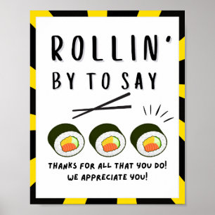 Appreciation Week Sign, Staff Appreciation Sign -