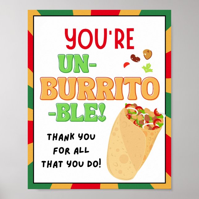 Appreciation Week Sign, Staff Appreciation Sign - (Front)