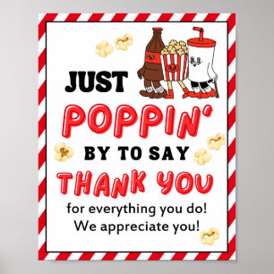 Appreciation Week Sign, Staff Appreciation Sign -