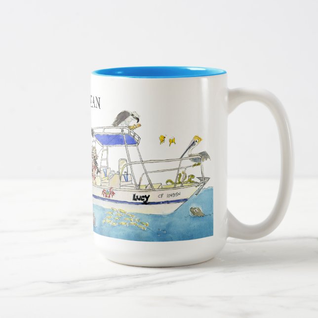 AppreciOCEAN Boating Mug (Right)