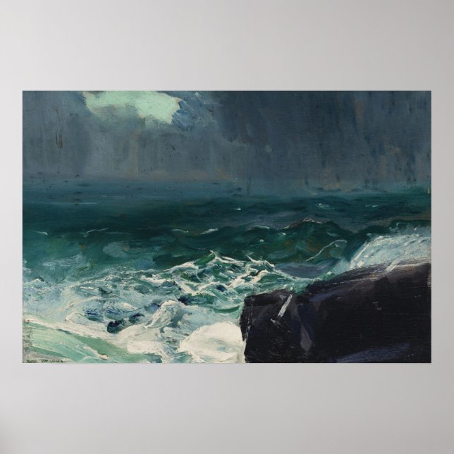 Approach of Rain by George Bellows Poster (Front)