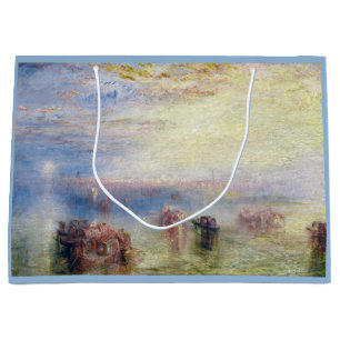 Approach to Venice by William Turner Large Gift Bag