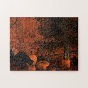 Approaching Halloween Jigsaw Puzzle