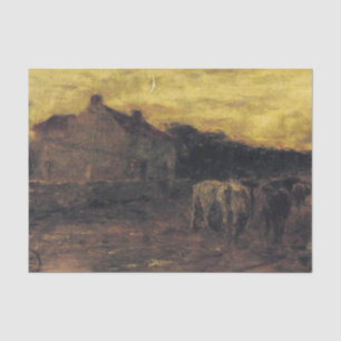 Approaching Night by Edward Stott Tissue Paper