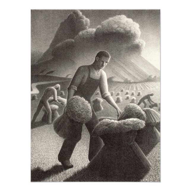 Approaching Storm by Grant Wood Photo Print (Front)