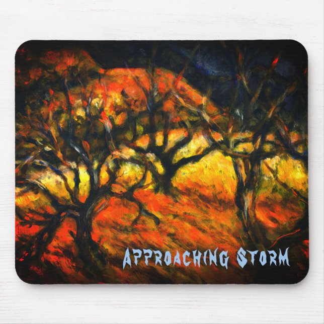 Approaching Storm - dark and mysterious mousemat (Front)