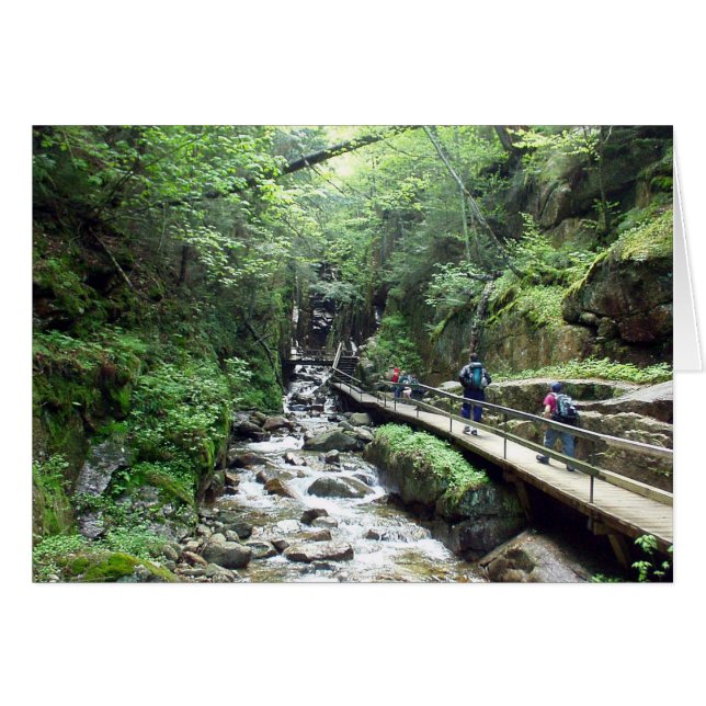 Approaching the Flume - Card (Front Horizontal)