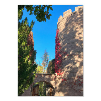 Approaching the Keep Photo Print