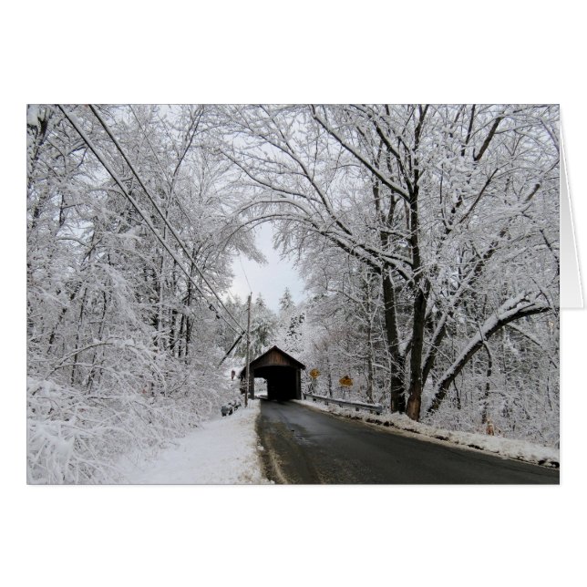 Approaching Winter - Coombs Covered Bridge (Front Horizontal)