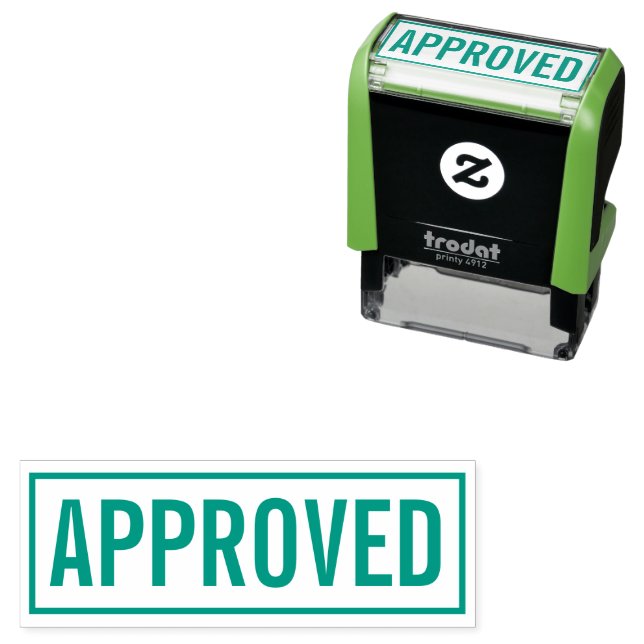 Approved business offices  self-inking stamp (In Situ)