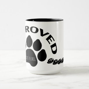 Approved Chinese Dog Year 2018 personalised Mug 2