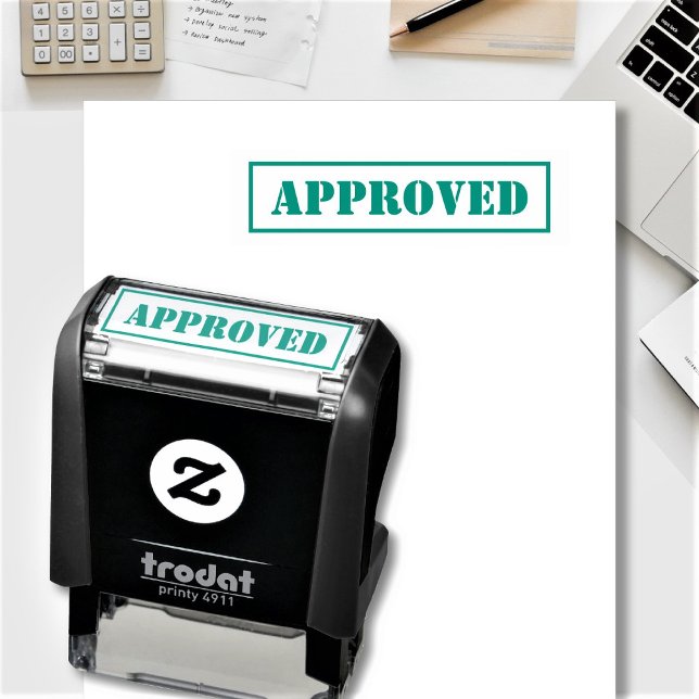 Approved Custom Bold Text Self-inking Stamp (Creator Uploaded)
