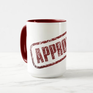 APPROVED//RED MUG