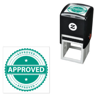 Approved Self Inking Rubber Stamp