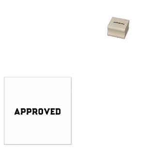 Approved Wood Art Stamp