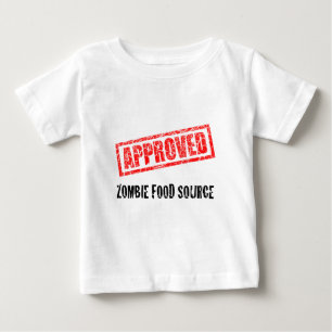 APPROVED Zombie Food Source Baby T-Shirt