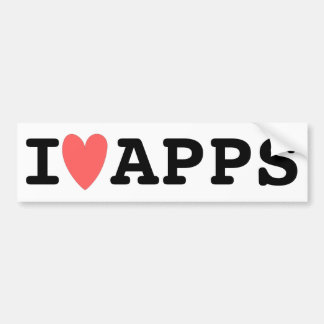 Apps Bumper Sticker