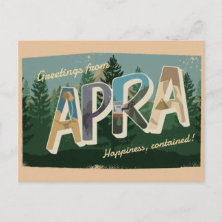 APRA Postcard