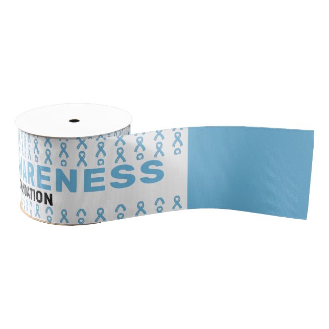Apraxia Awareness Pattern Ribbon Grosgrain Ribbon (Spool)