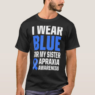 Apraxia Awareness Survivor Wear Warrior 25 T-Shirt